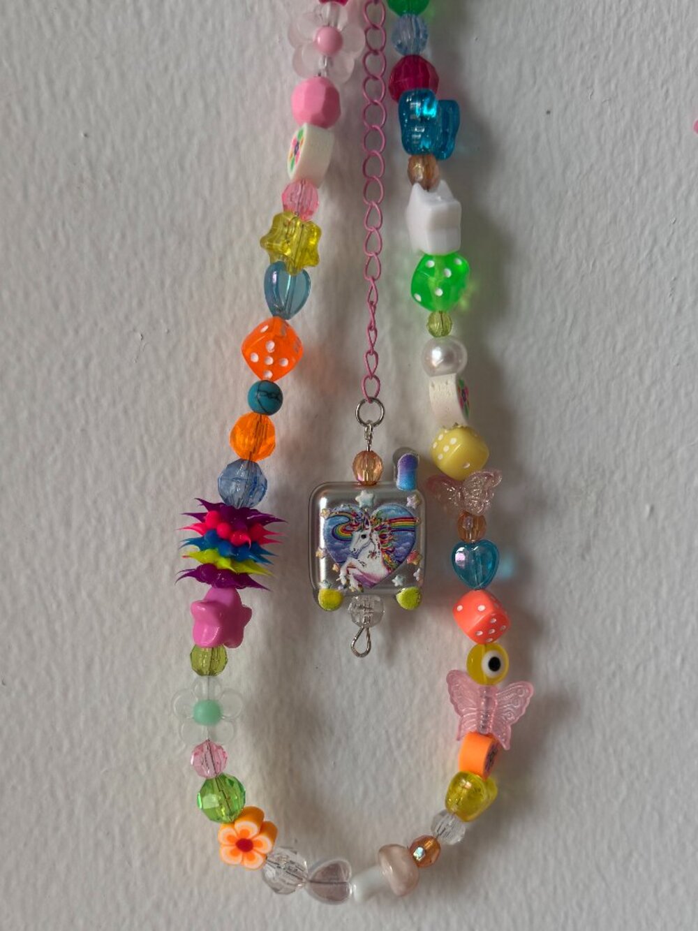 LISA FRANK UNICORN BAG CHARM